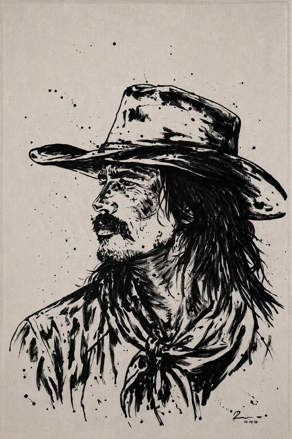 Western portrait by Michelle Evalle